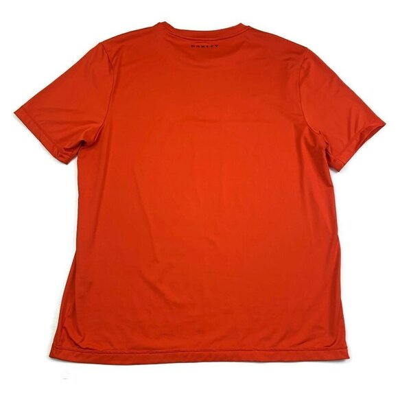 Oakley Performance Fit Logo Short Sleeve Regular Fit-Shirt Men's Size 2XL - Picture 3 of 5